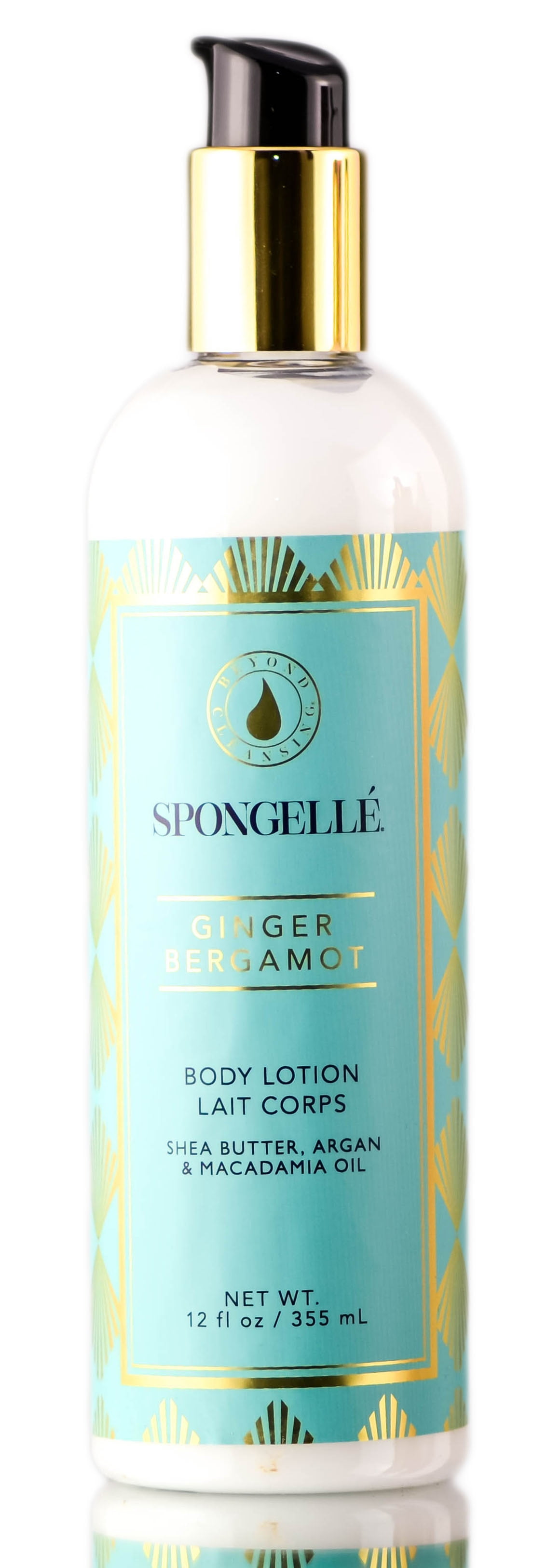 Spongelle Body Lotion Ginger Bergamot / 12 oz