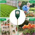 thumbnail image 7 of Hyasfey 3-in-1 Soil Tester Soil PH Fertility Test High Portable No Battery Required Horticultural Soil Moisture Meter Sensor Detector, 7 of 7