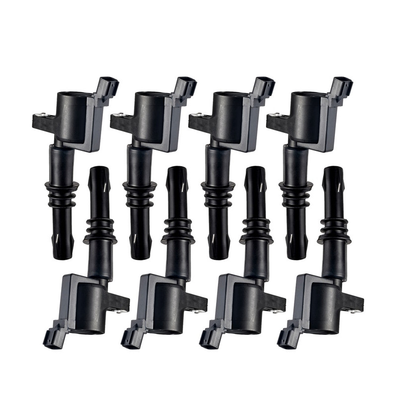 Set of 8 ISA Ignition Coils Compatible with 2005-2008 Ford F150 F250 Mustang Expedition Explorer Mustang Lincoln Mercury 5.4L 4.6L 6.8L V8 V10 Replacement for DG511 C1541 FD508