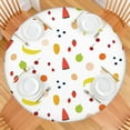 thumbnail image 2 of Sweet Cherry Tablecloth Cute Red Pink Fruit Design with Candy-Inspired Pattern for Dining Room, 2 of 7