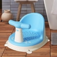 thumbnail image 3 of Asiento de baño antideslizante, asiento de baño, cómodo para pequeños, , niñas, , Azul Sunnimix Asiento de baño, 3 of 8