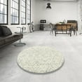 thumbnail image 3 of Ahgly Company Indoor Rectangle Mid-Century Modern Blonde Beige Area Rugs, 8' x 10', 3 of 6