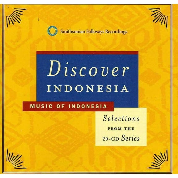 Various Artists - Discover Indonesia - Music & Performance - CD