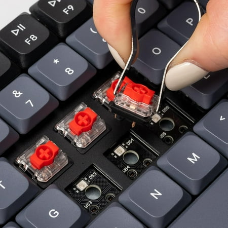 Keychron - K3 Pro Red Switch Mechanical Keyboard Mac or PC - Black