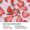 thumbnail image 5 of kawaii strawberry fruits Tapestry for Bedroom - Tapestry Wall Hanging Wall Tapestry for Dorm Wall Decor Home Decoration , Aesthetic Funny Tapestry 29 x 37in, 5 of 5
