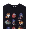 thumbnail image 3 of Sonic the Hedgehog Boys Black Short Sleeved T-Shirt, 3 of 5