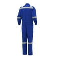 thumbnail image 4 of Txeol Mens Workwear Coveralls Work Mechanic Jumpsuits Long Sleeve Coverall Work Wear with Multi Pockets,XXXL,Blue, 4 of 6