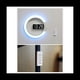 thumbnail image 5 of Reloj de Pared Digital LED Pantalla Digital Temperatura 7 Colores 3D Dormitorio Sala de Estar DecoracióN Espejo Digital Reloj Despertador, 5 of 5