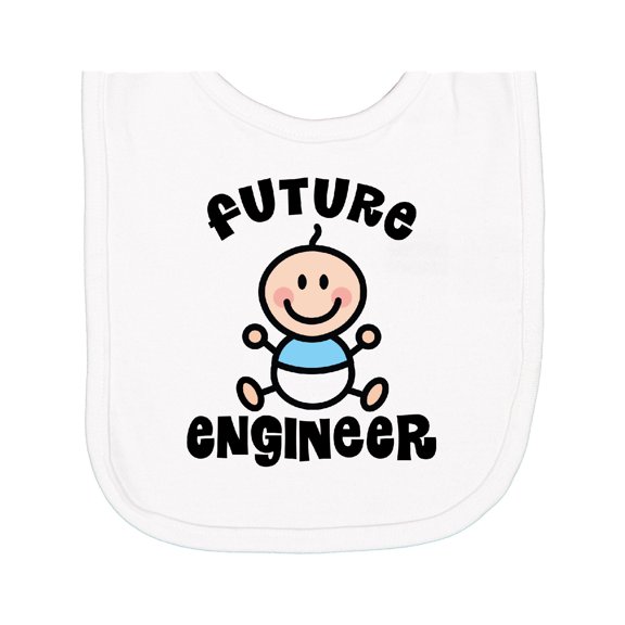 Inktastic Future Engineer Newborn Bib