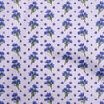thumbnail image 1 of oneOone Cotton Cambric Light Violet Fabric Floral Sewing Craft Projects Fabric Prints By Yard 56 Inch Wide, 1 of 1