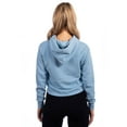 thumbnail image 3 of Next Level Women's Unisex Laguna Sueded Hoodie 9384 - Stonewash Denim Size XS, 3 of 4