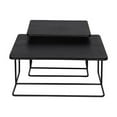 thumbnail image 3 of Pemberly Row Contemporary Nesting Coffee Tables in Black Finish, 3 of 8