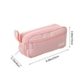 thumbnail image 4 of Under $1 Pencil Case, Portable Cute and Stylish Cloth Pen Pouch, Multi-Functional Stationery Organizer for College Office by PALIFEUR, 4 of 7