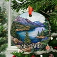 thumbnail image 2 of Lake Tahoe Christmas Ornament, Ceramic/Acrylic - Lake Tahoe Hawaii Travel Souvenir, Seasonal Tree Ornament, Vacation Keepsake 2025, Gift for Travelers, 2025 Edition, 2 of 5