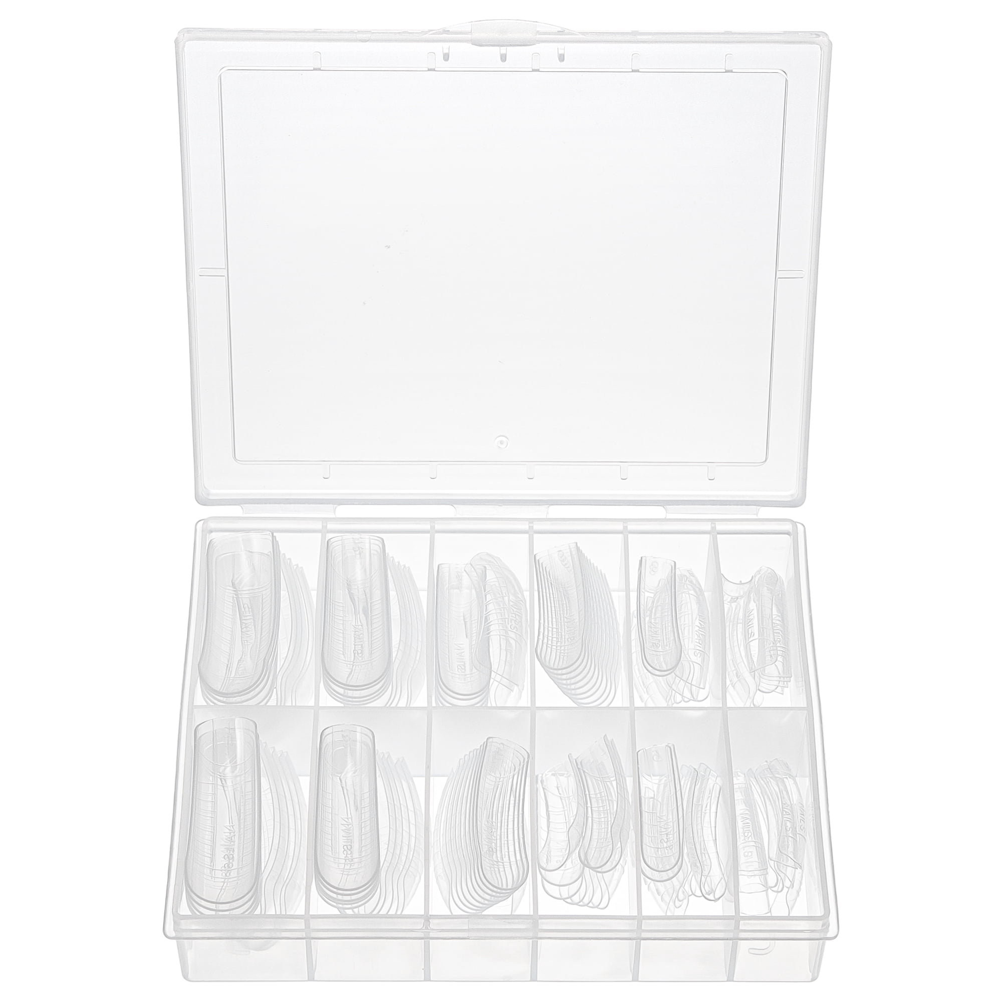Unique Bargains Scale Faux Crystal Extension Fake Nails 120 Pcs [JM-2]