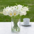 thumbnail image 2 of ENOVA FLORAL 20Pcs Artificial Real Touch Calla Lily Flowers for DIY Wedding Bouquet Party Home Decor, 2 of 4