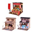 thumbnail image 1 of Casa de muñecas en miniatura DIY, Juego de muebles para casas de muñecas, Casa de muñecas de madera, Casa de muñecas DIY en escala 1: 24, Accesorios para casas de muñecas de bricolaje, 1 of 9