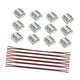 thumbnail image 5 of Conectores de 12 piezas con 6 accesorios de kit de cables de extensión de 15 cm de cable para 2 pines de 0.39 pulgadas de luz instalan fácilmente, 5 of 8