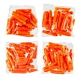thumbnail image 2 of Fresh Baby-Cut Carrot Snack Pack, 4 Pack of 3 oz Bags, 12 oz, 2 of 4