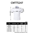 thumbnail image 6 of H2H Mens Casual Slim Fit Polo T-Shirts Basic Designed With Pointed Patch (CMTTS247), 6 of 6