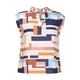 thumbnail image 4 of Tops Para Mujer Elegante Blusa Casual Moda Sin Mangas Vendaje Jersey Impresión Odeerbi ODB162839, 4 of 8