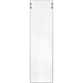 thumbnail image 3 of Over-The-Door Mirror with Hardware, 14.25IN X 50.25IN, Black, 3 of 6