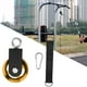 thumbnail image 3 of Juego de poleas de cable, poleas silenciosas para gimnasio, para accesorios de dominadas DIY Oro 157x95mm, 3 of 7