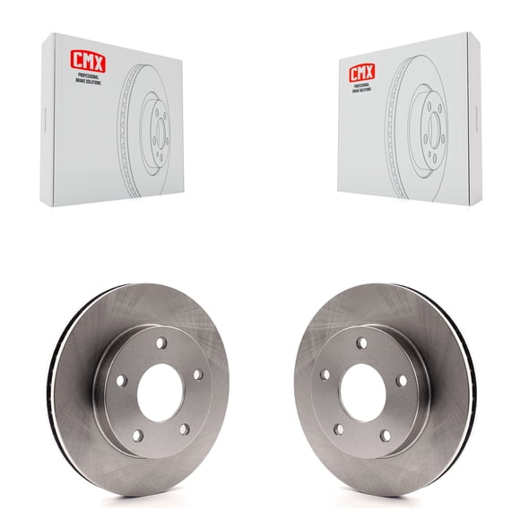CMX Rear Disc Brake Rotors Pair for Car Cadillac Eldorado Buick Riviera Seville Oldsmobile Toronado K8-100565