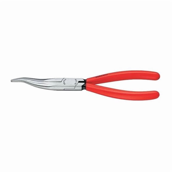Knipex 8" Mechanic's Curved Pliers (Dolphin Nose) - Plastic Grip