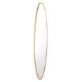 thumbnail image 3 of Full Length Gold Oval Mirror, 3 of 4