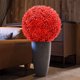thumbnail image 1 of Lisbinx ofrece plantas de césped artificial, flores decorativas para techo, bolas de césped de plástico de 35 cm., 1 of 7