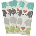 thumbnail image 2 of Coolnut Elephant Kitchen Dish Towel Set of 1, Super Absorbent Soft Drying Cloth Tea Bar Towels, 28 x 18 Inch, 2 of 6