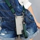 thumbnail image 3 of Funda suave de silicona transparente mate con cordón cruzado para iPhone, carcasa con Collar para iPhone 14, 13, 12, 11 Pro Max, XS, XR, X, 8, 7 Plus, 6 S, 15, 3 of 4
