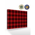 thumbnail image 2 of Red Black Plaid Wall Art for Living Room,Canvas Picture Wall Decor for Bathroom Bedroom,Vintage Farmhouse Abstract Buffalo Check Painting Artwork for Office Kitchen Hallway Dining Room Decor 12"x16", 2 of 8