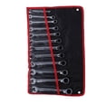 thumbnail image 1 of Wrenches Combination, Fix Head Ratchet Wrench Set 8-19mm Reinforced Open End  Plated Vanadium Steel  For Vehicle Repair Maintenance, 1 of 8