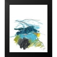 thumbnail image 2 of Weiss, Jan 12x14 Black Modern Framed Museum Art Print Titled - Abstract Landscape No. 33, 2 of 5