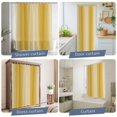 thumbnail image 5 of Yellow Ombre Waterproof Shower Curtain, 72"x72" Washable Polyester Fabric Shower Curtains for Bathroom, Modern Abstract Art Farmhouse Gradient Decorative Bathtub Curtain Sets with Hooks, 5 of 9