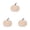 Beige*3 8cm, variant on Artificial Velvet Pumpkins for Fall Decor,Mini Faux Pumpkins,Fake Fabric Pumpkins, for Thanksgiving Halloween Home Farmhouse Harvest Table Centerpiece Tiered Tray Decoration(Beige*3 8cm)