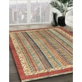 thumbnail image 2 of Ahgly Company Indoor Square Abstract Chestnut Red Abstract Area Rugs, 8' Square, 2 of 6