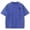 480#Blue, variant on Men Soft Cotton Retro Oversized Crew Tee Vintage Wash Palm Sunset Graphic Short Sleeve Beach Vacation Daily Tops Army Green M