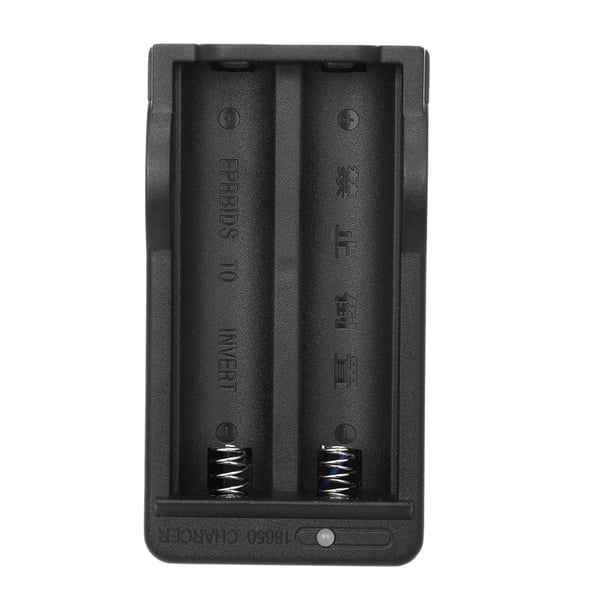 Cargador de batería de doble ranura Cargador 18650 Caja de carga Auto-Stop Carga con