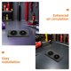 thumbnail image 3 of WASHWEPE 2Ud Cubierta De Ventilación Para Aire Acondicionado En De Color Negro, 3 of 6