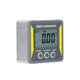 thumbnail image 5 of Gradiente Irfora 4 * 90 ° Pantalla LCD Inclinómetro Medidor de nivel portátil Multifuncional Práctico Transportador Carpintería Magnético Regla de ángulo Medición relativa absoluta Apagado automático Irfora Gradiente, 5 of 7