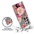 thumbnail image 6 of CoverON Phone Design For Samsung Galaxy S25 Ultra Case, Clear Flexible Soft Rubber Slim TPU Cover, Peony Flower, 6 of 8