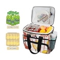 thumbnail image 2 of FORMRS Insulated Cooler Bag 24 Cans Capacity Soft Leakproof Lunch Box with Side Pockets, Beach Crab, 2 of 7