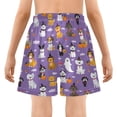 thumbnail image 5 of joogoo Cute Pumpkin Dogs Boys Swim Trunks Beach Swimsuit Shorts Boxer 4T, 5 of 8