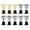 Assorted Color, variant on Viveous 10pcs Trophy Award Trophy Cup Silver Trophies for Football Soccer Baseball Carnival Prize Party Favors