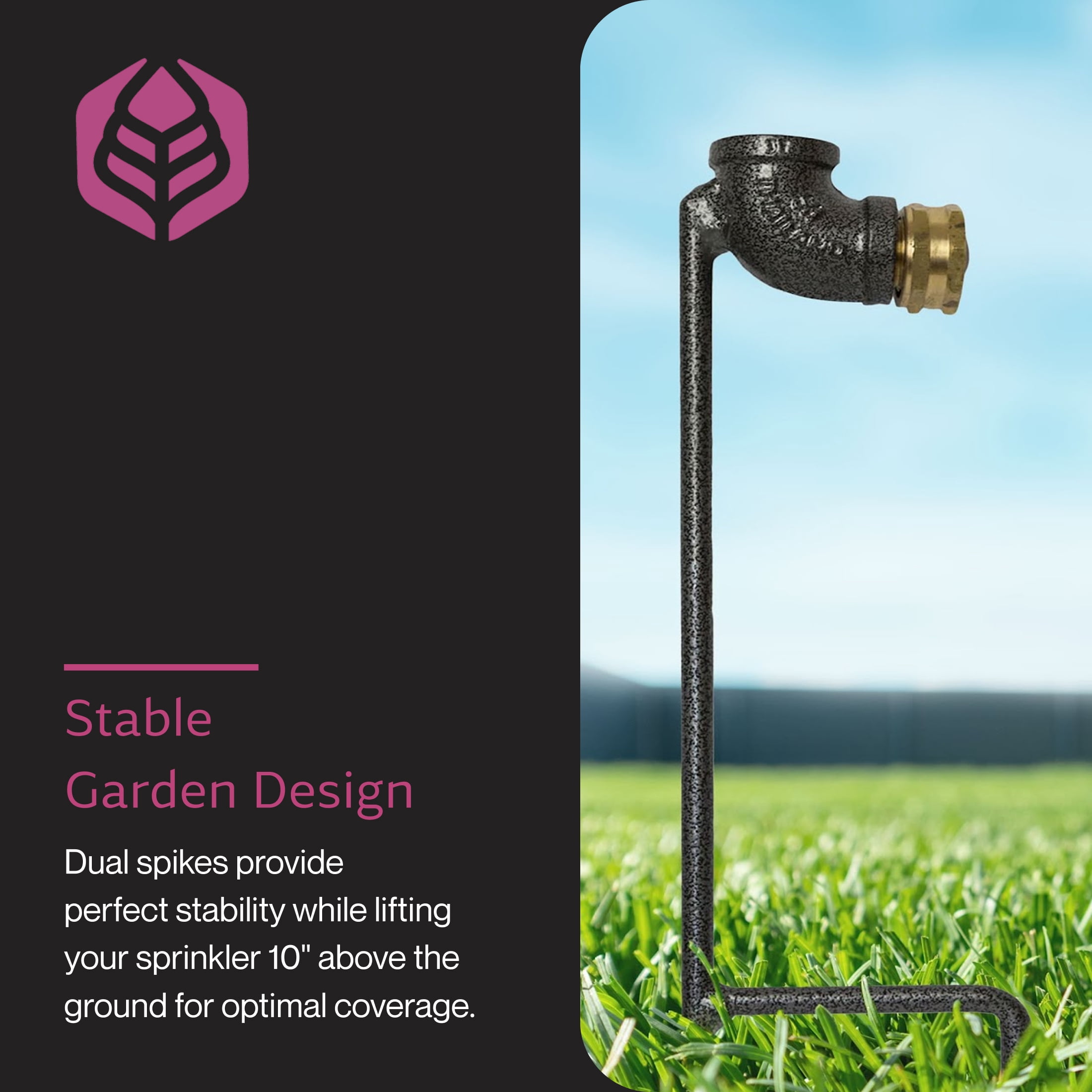 Lewis Standard Tool Step Sprinkler Spike Stand