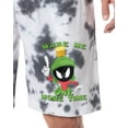 thumbnail image 2 of Looney Tunes Marvin the Martian Men's Sleep Pajama Shorts For Adults, 2 of 6