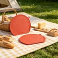 thumbnail image 6 of Beautynvta Plastic Cutting Board for Kitchen, Half Round Double-Sided Kitchen Chopping Board Non-Slip for Meat, Fruit, Vegetables, Meal Prep, 13.8x11.4 Inch, 6 of 6